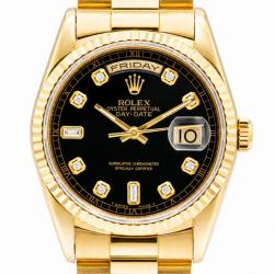 Rolex 18K Yellow Gold Day-Date 36MM 18238 Watch